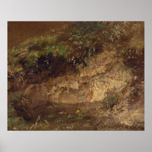 John Constable Undergrowth, c.1821 (oil on paper Poster