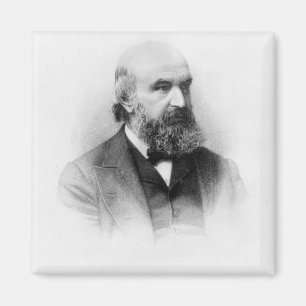 John Couch Adams, engraved by George J. Stodart Magnet