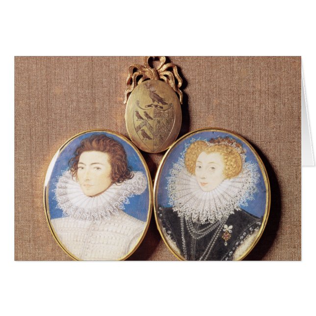 John Croker and his wife Frances (Front Horizontal)