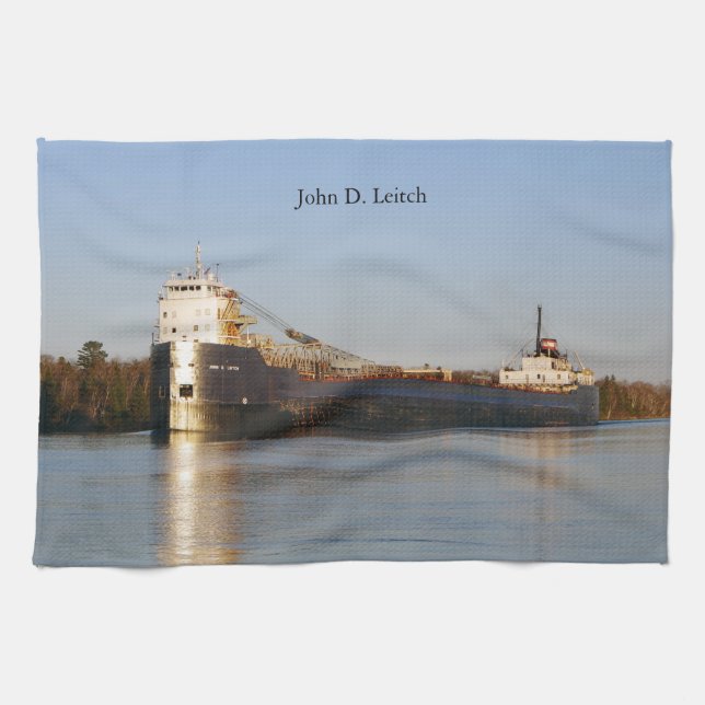 John D. Leitch kitchen towel (Horizontal)