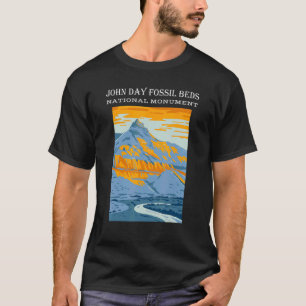 John Day Fossil Beds National Monument Oregon Camp T-Shirt
