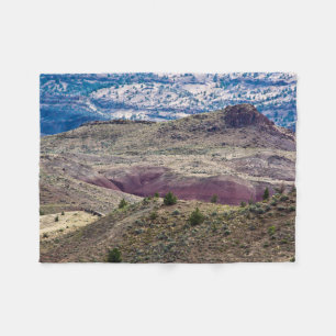 John Day Fossil Beds National Monument, Oregon Fleece Blanket
