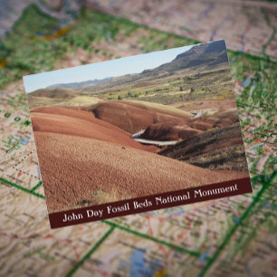 John Day Fossil Beds National Monument Travel Postcard