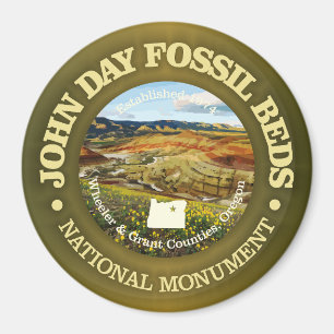 John Day Fossil Beds (NM) Magnet
