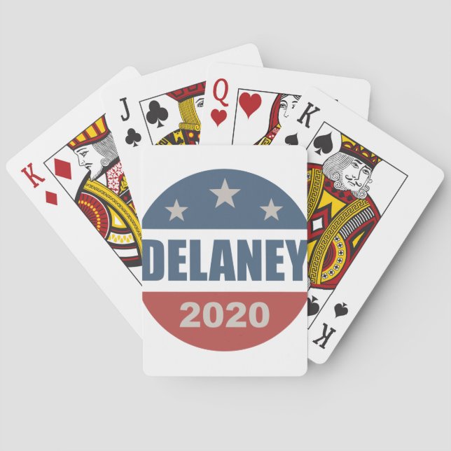 John Delaney 2020 For President Playing Cards (Back)