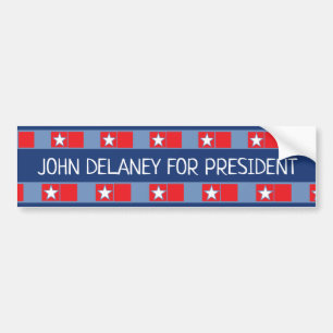 John Delaney #46 Presidential Election Bumper Sticker