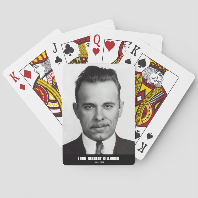 JOHN DILLINGER CARD DECK (Back)