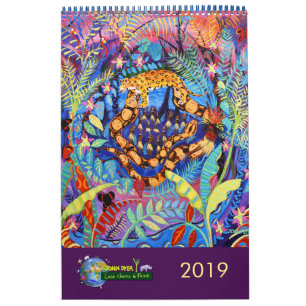 John Dyer Calendar of environmental paintings 2019