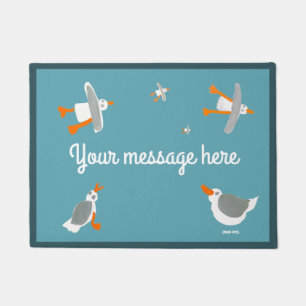 John Dyer Cornish seagull doormat