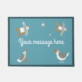 John Dyer Cornish seagull doormat