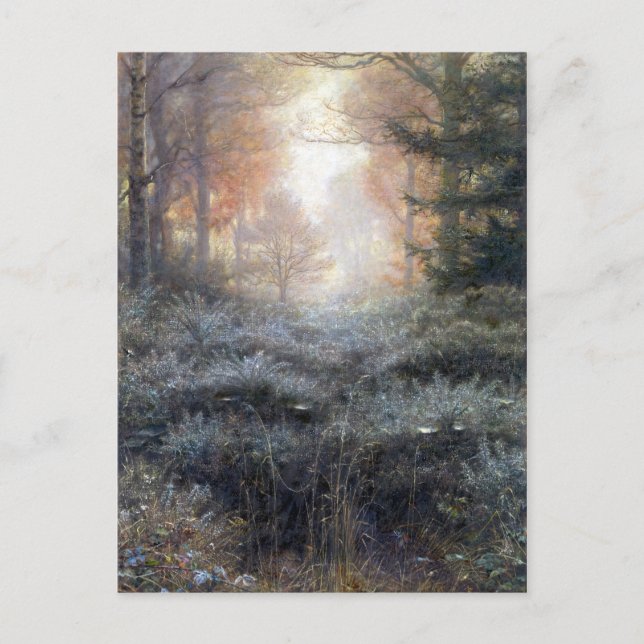 John Everett Millais Dew-Drenched Furze Postcard (Front)