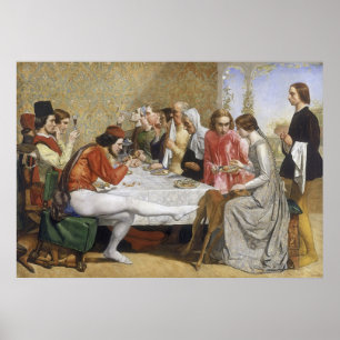 John Everett Millais Isabella Poster