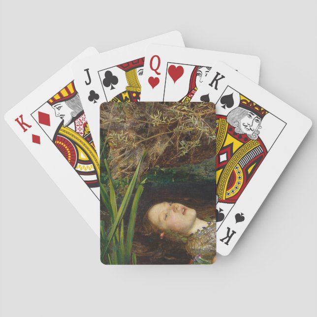 John Everett Millais - Ophelia Playing Cards (Back)