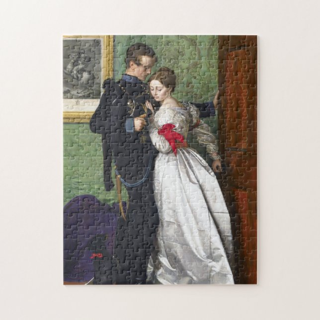 John Everett Millais The Black Brunswicker Puzzle (Vertical)