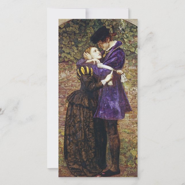 John Everett Millais - The Huguenot Holiday Card (Front)