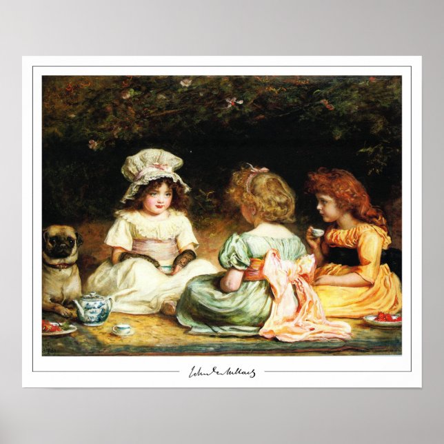 John Everett Millais Zedign Art Poster #124 (Front)