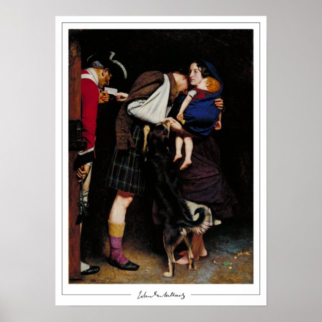 John Everett Millais Zedign Art Poster #13 (Front)