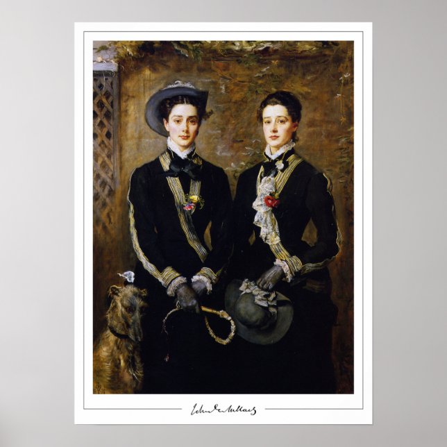 John Everett Millais Zedign Art Poster #131 (Front)