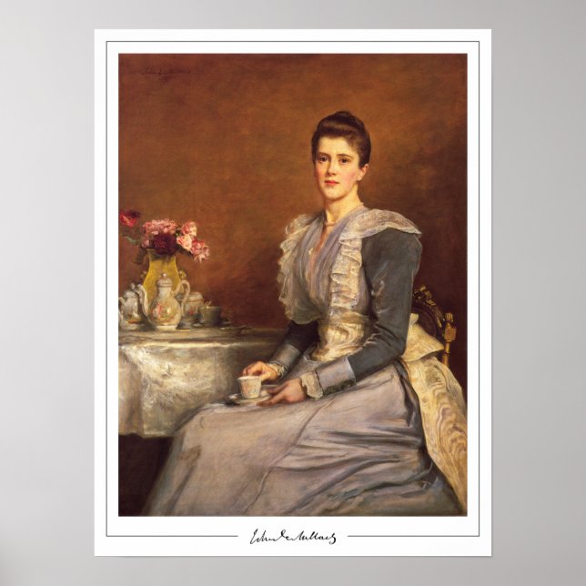 John Everett Millais Zedign Art Poster #295 (Front)