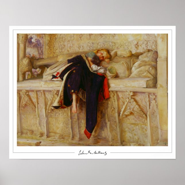 John Everett Millais Zedign Art Poster #3 (Front)