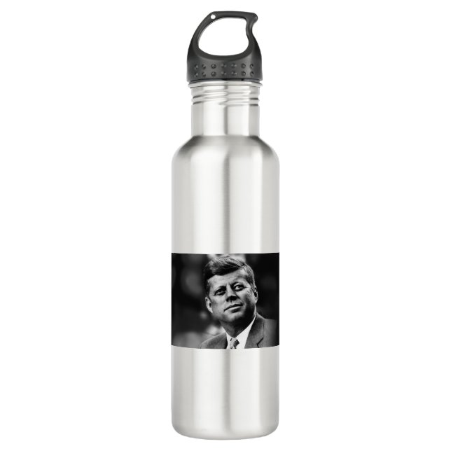 John F Kennedy 710 Ml Water Bottle (Front)