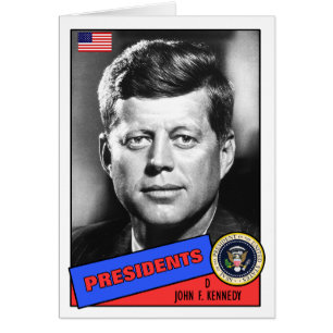 John F. Kennedy Baseball Card