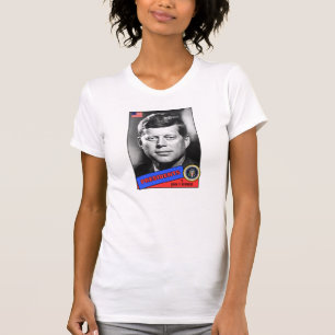 John F. Kennedy Baseball Card T-Shirt