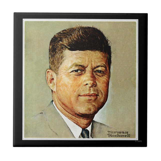 John F. Kennedy IN MEMORIAM 2 Tile (Front)