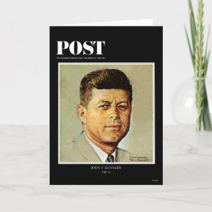 John F. Kennedy IN MEMORIAM Card