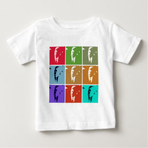John F Kennedy/JFK  Pop Art Baby T-Shirt