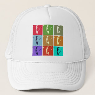 John F Kennedy/JFK  Pop Art Trucker Hat