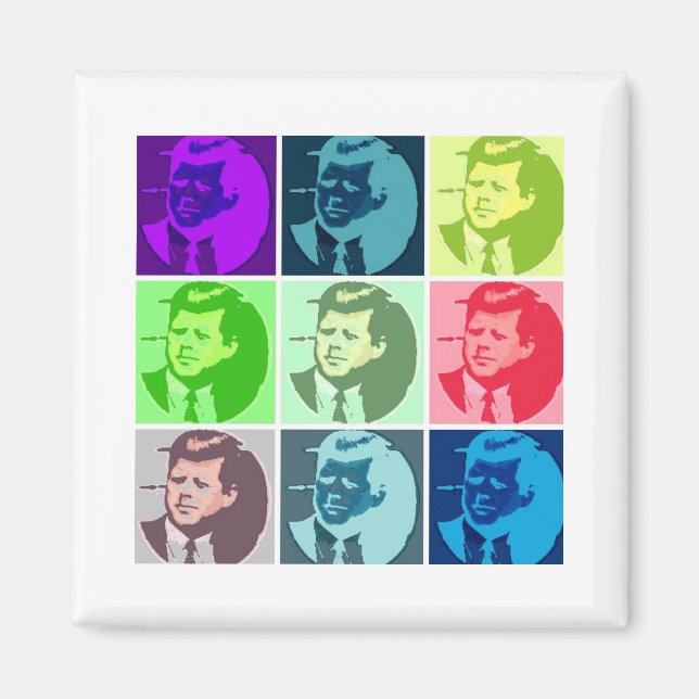 John F Kennedy Magnet (Front)