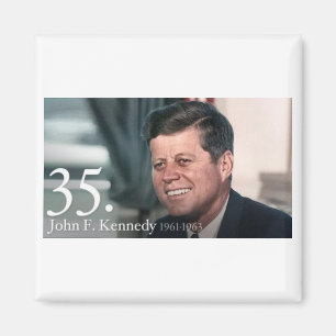 John F Kennedy Magnet