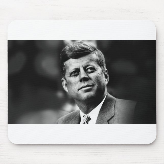 John F Kennedy Mouse Pad (Front)
