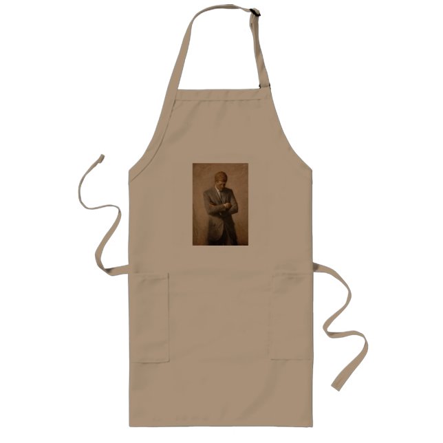John F Kennedy Official Portrait Long Apron (Front)