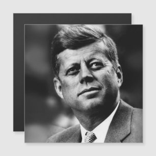 John F Kennedy President Magnetic Invitation