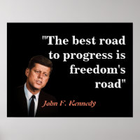John F. Kennedy Quote On Freedom