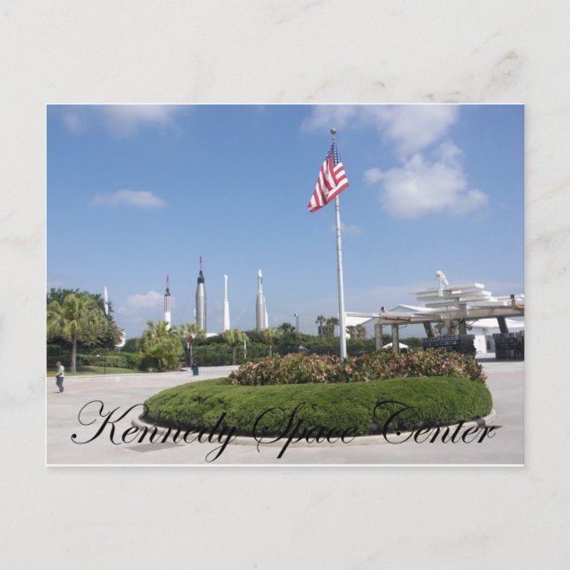 John F. Kennedy Space Centre Postcard (Front)