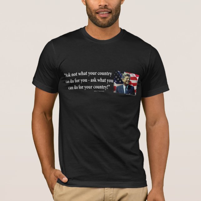 John F Kennedy T-Shirt (Front)
