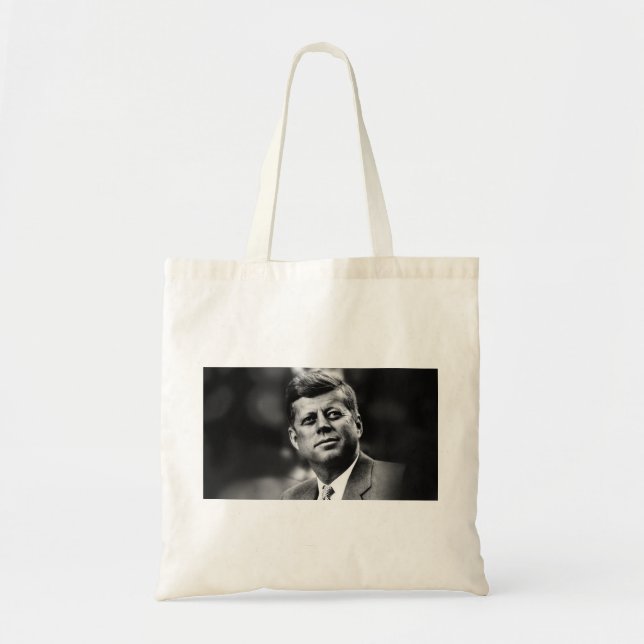 John F Kennedy Tote Bag (Front)