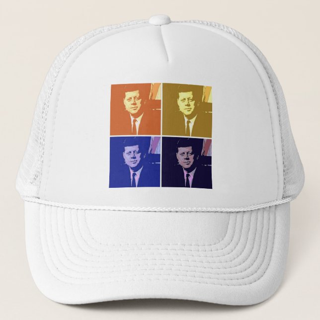 John F Kennedy Trucker Hat (Front)