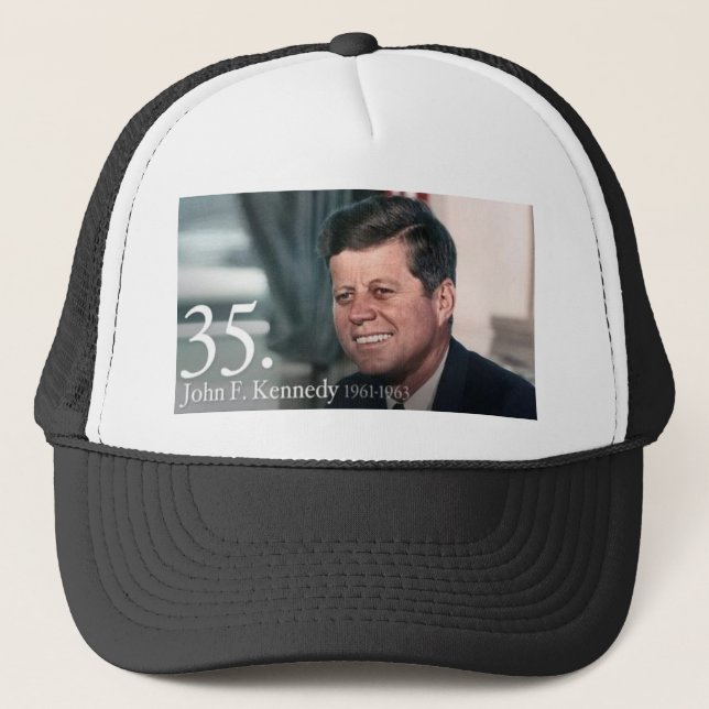 John F. Kennedy Trucker Hat (Front)