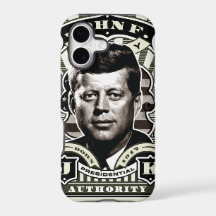 John F. Kennedy Vintage Stamp Art