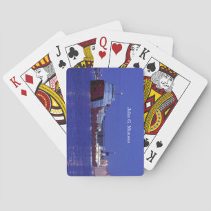 John G. Munson playing cards