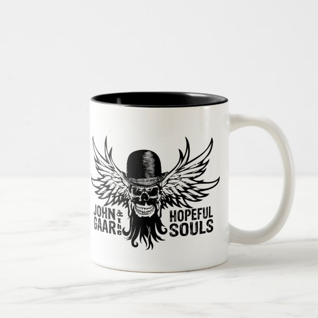 JOHN GAAR FLYING SKULL COFFEE MUG (Right)