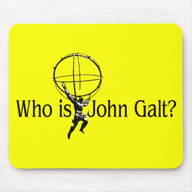 John Galt Mousepad (Front)