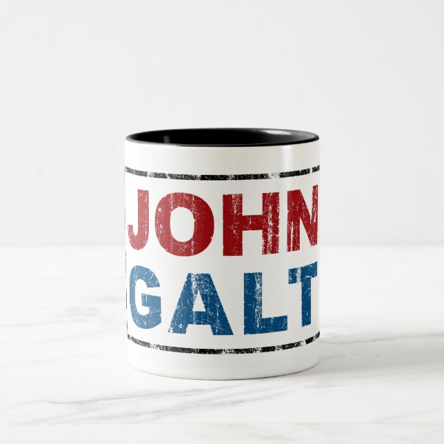 John Galt Two-Tone Coffee Mug (Center)