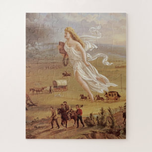 John Gast - American Progress Jigsaw Puzzle