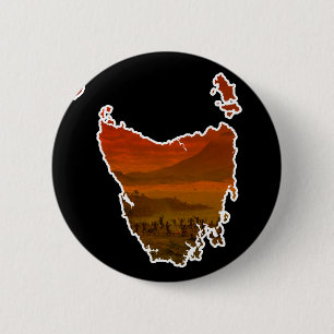 John Glover Van Diemen's Land Tasmania Aboriginal 6 Cm Round Badge