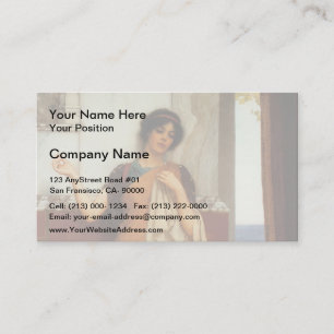 John Godward- A Stitch in Time (Idle Thoughts) Business Card